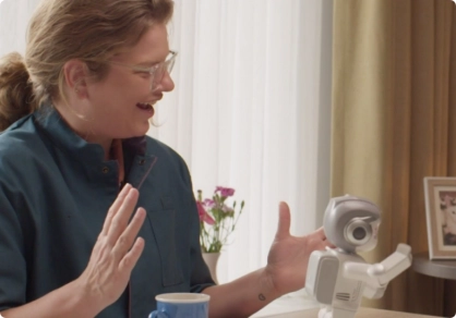 Sociale robotica bij Avoord: samen met mantelzorgers en vrijwilligers