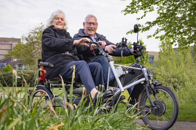 Wilt u kennismaken met <br> de duofiets?