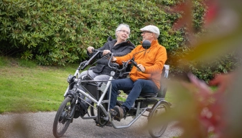 Vrijwilliger voor de duofiets