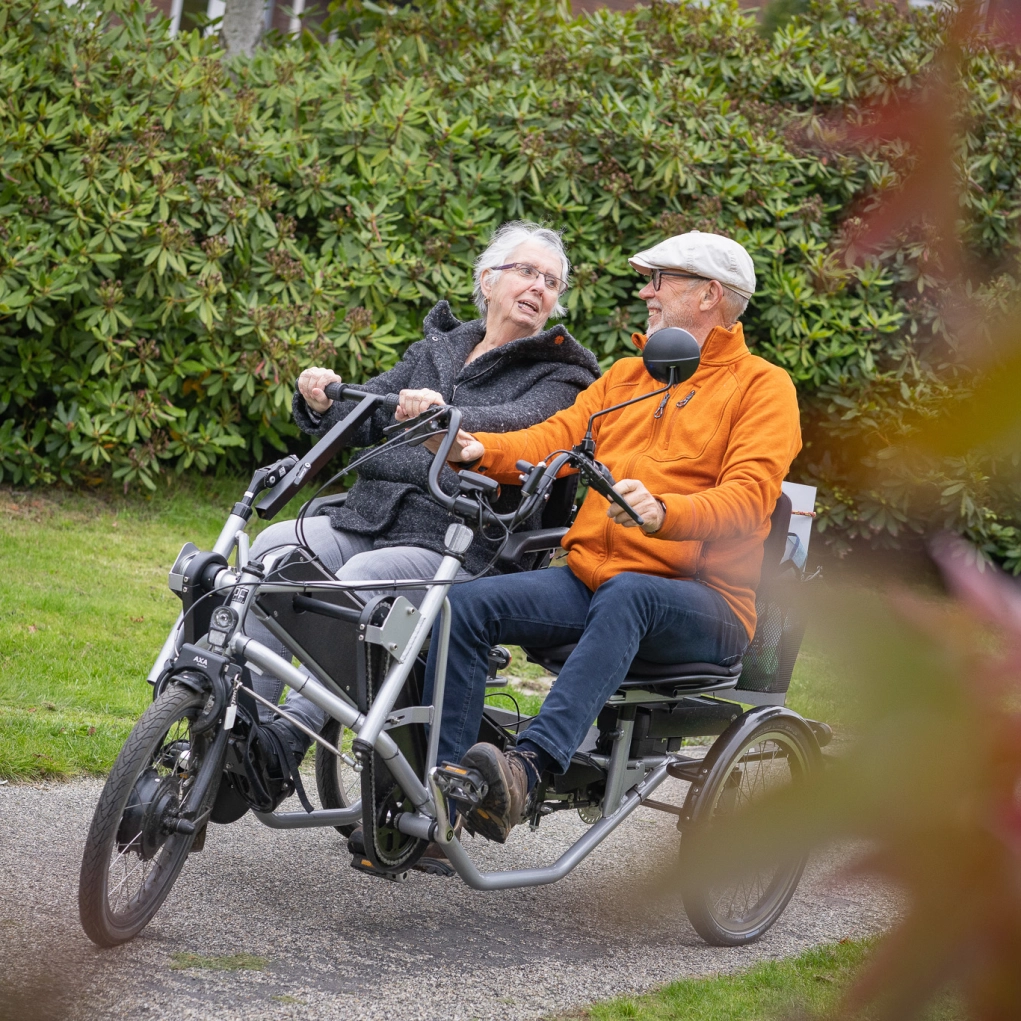 Vrijwilliger voor de duofiets