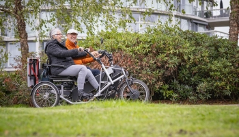 Vrijwilliger voor de duofiets