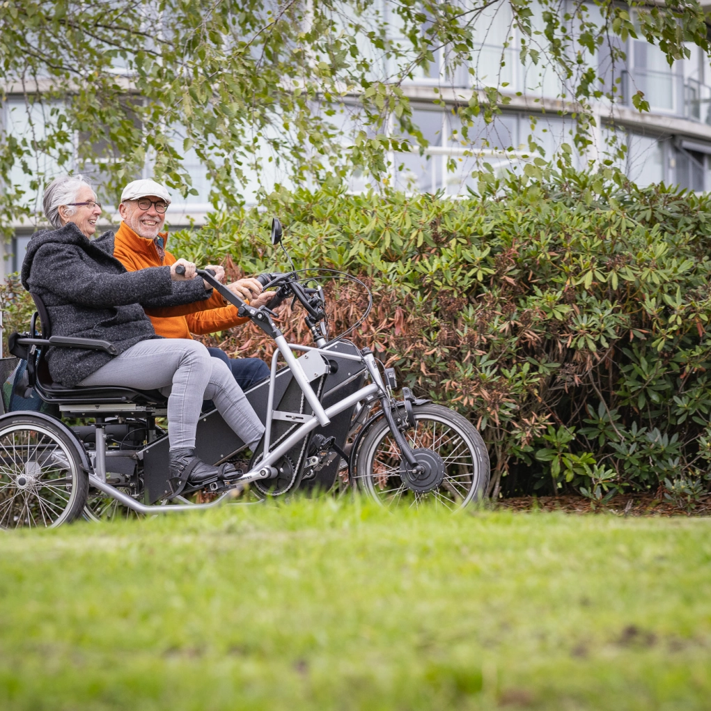 Vrijwilliger voor de duofiets
